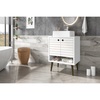 Manhattan Comfort Liberty 23.62 Bathroom Vanity Sink, White 239BMC6